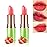 BINGBRUSH Aloe vera Color Changing Lipstick,Moisturizer Long Lasting Lip Care Magic Lip Gloss,Makeup Lipstick Set (2pcs Strawberry, 2 Count (Pack of 1))