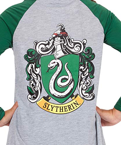Big Girls Harry Potter Pajama Nightgown Sleep Shirt (Slytherin, 10/12) #TOP5