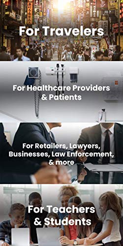 Jarvisen Language Translator Device. 200+ Countries 95+% Accuracy Instant Real-Time Voice Translation & Offline Translation W/Wi-Fi, Bluetooth & 4G/Lte (Grey) #TOP4