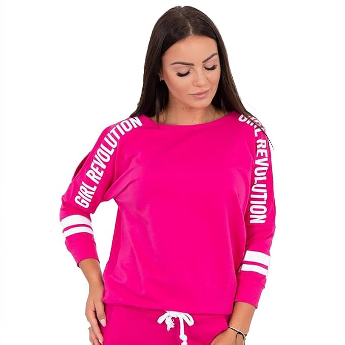 London Hills Women's Cotton Regular Fit Full Sleeve Oval Neck Tshit | Tshirt | Round Neck Printed T Shirt