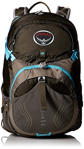 Osprey Packs Women's Mira AG 34 Hydration Pack, Misty Grey, X-Small/Small