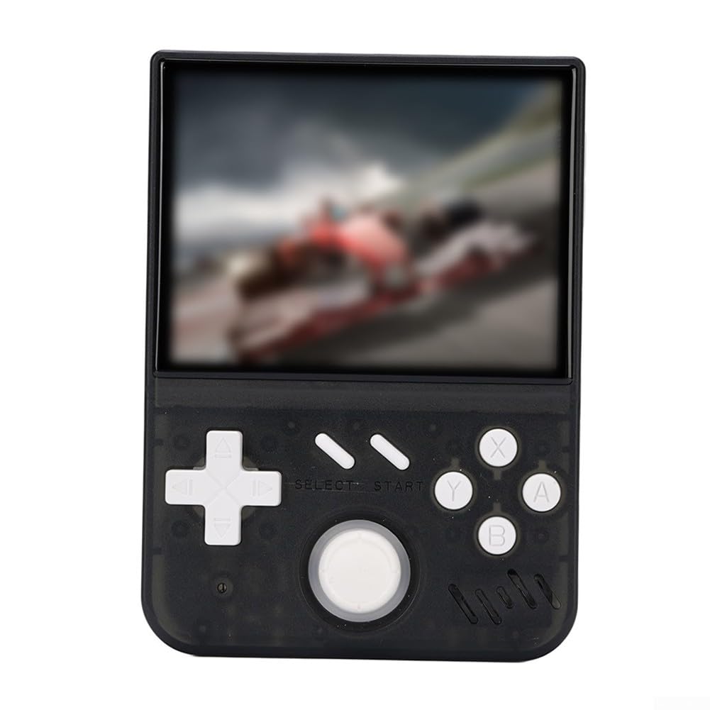 Consola de juegos portátil retro de mano con pantalla de 35 pulgadas y joystick 3D, memoria expandible, diseño compacto para viajes y juegos (D)