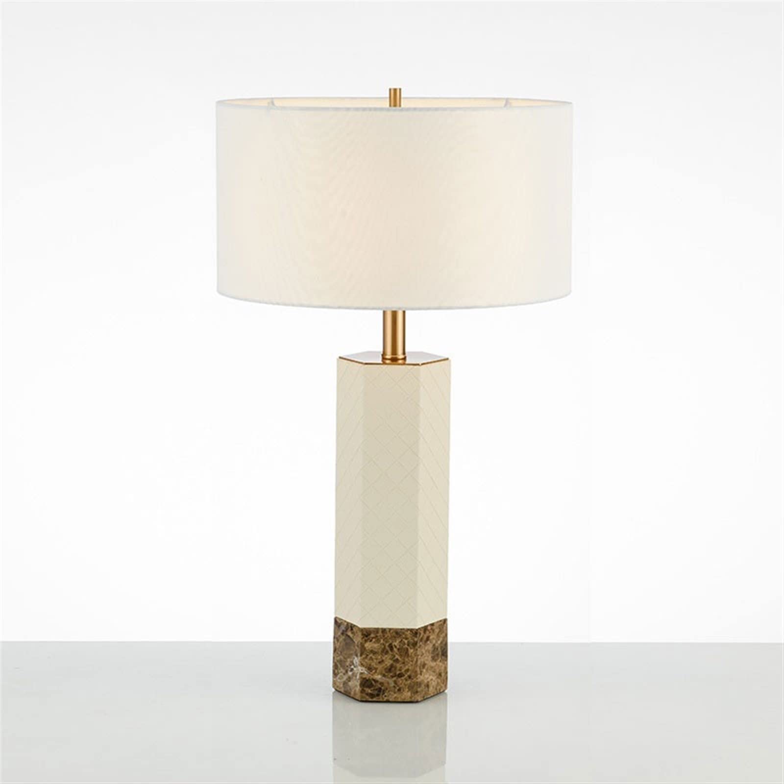 desk lamp Lampa na biurko Nowoczesne oświetlenie Luksusowa dekoracyjna lampa stołowa Marmurowa skóra Modna lampka nocna do sypialni Oświetlenie wewnętrzne Lampa biurkowa Led table lamp