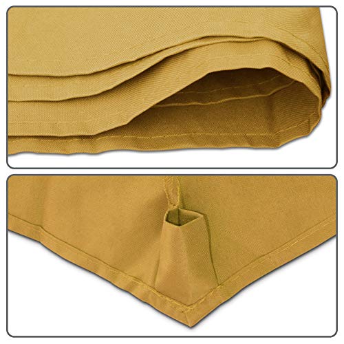 Strong Camel Replacement Patio Umbrella Canopy Cover For 8.2Ft 6 Ribs Umbrella Taupe (Canopy Only)-Tan #TOP4