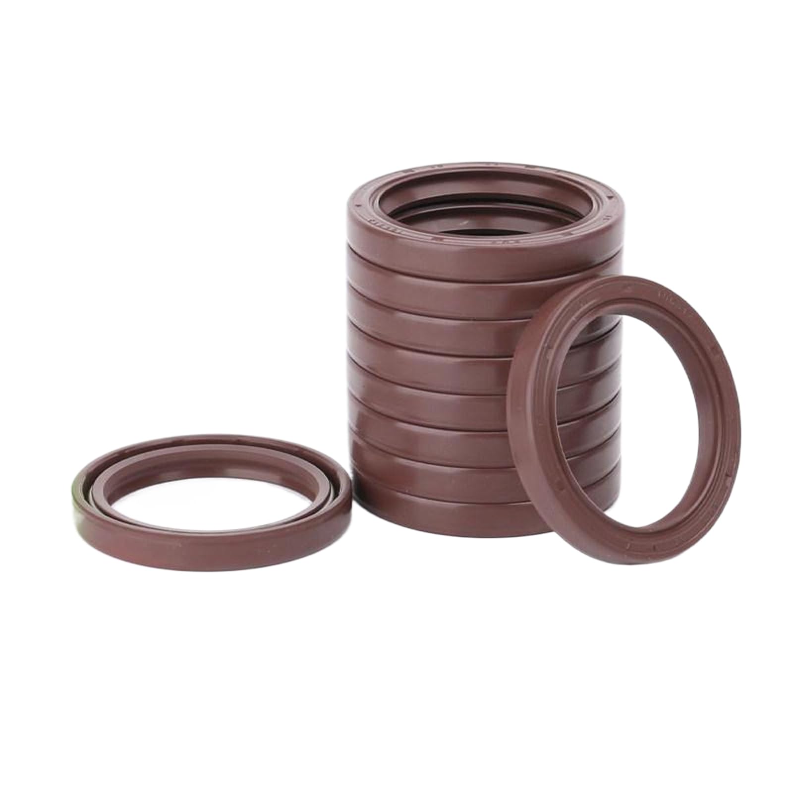 1 sztuka FKM fluoroelastomerowa podwójna warga promieniowa uszczelka do wału promieniowego, średnica zewnętrzna 160 mm, średnica wewnętrzna 130 mm, wysokość 14 mm