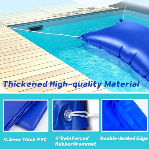 Cojín de aire para cubierta de piscina 4×15 ft resistente al frío miniatura 4