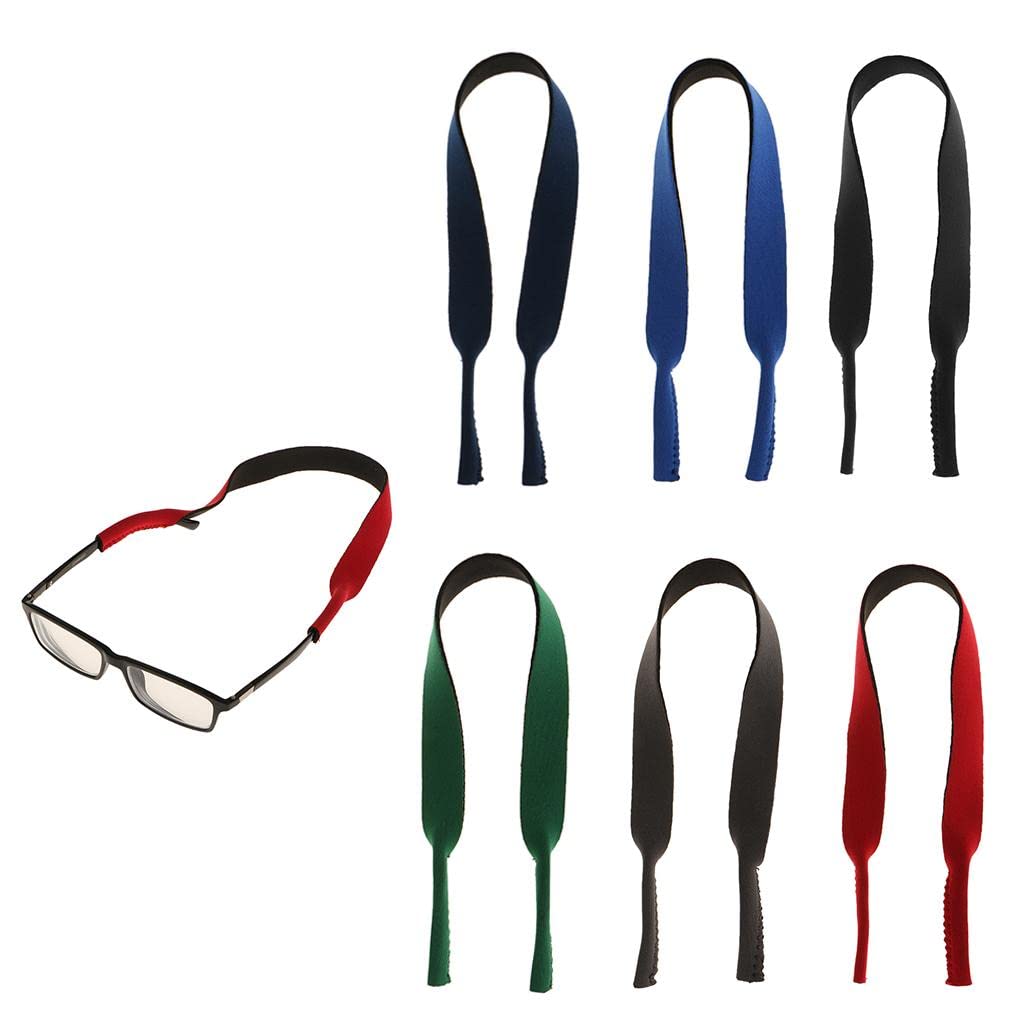 2x Standard-sized Neoprene Eyewear Glasses Sunglasses Retainer Cord Strap-Blue-image-28