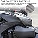 SAUTVS Carbon Fiber Pattern Fairing Panels for Can Am Ryker, Plastic Carbon Fiber Pattern Fairing Panels for Can-Am Ryker 600 900 Sport & Rally Edition Models Accessories (2PCS, Replace #219400803)
