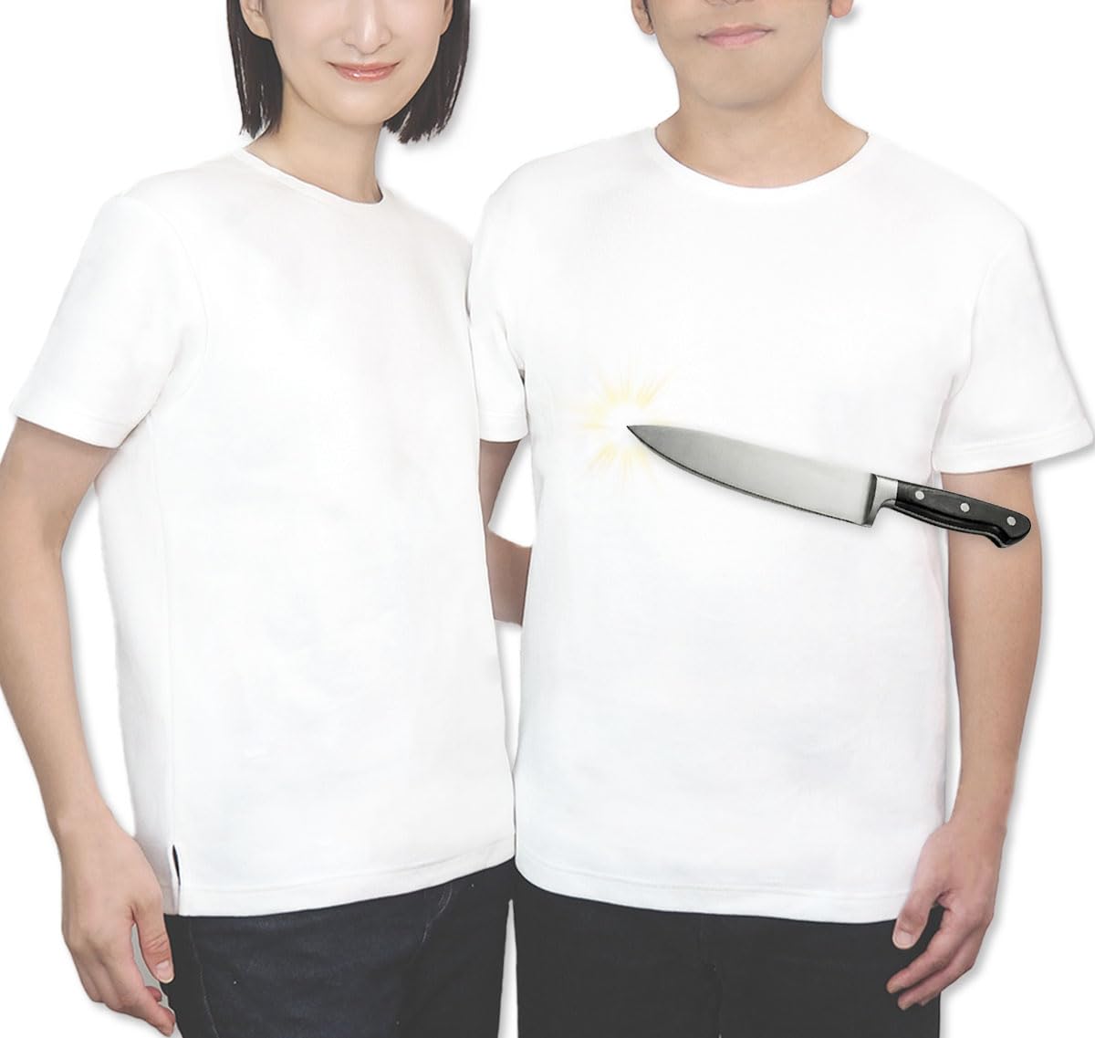 Amazon.co.jp: [Lilima Wear] 刃物から守る 防刃シャツ 普段着風 男女