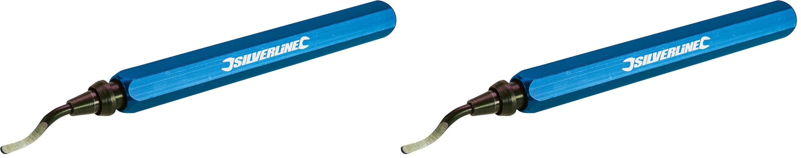 Outil d'ébavurage Silverline de 148 mm avec lame rotative pour chanfrein net