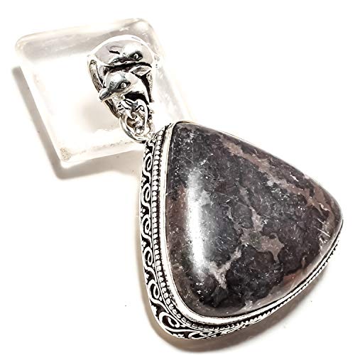 Pendentif en jaspe en argent 925 pour ne plus porter de bijoux génériques
