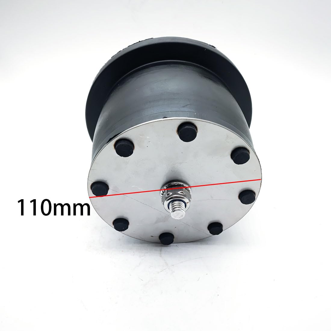 1PC Car Water Tank Rubber Plug Leak Test Suppression Pipe Clogging Leak Detection Tool Intercooler Service Head (110-125mm Pipe Available)