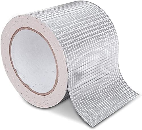 ONPRIX Butyl Rubber Aluminum Foil Tape Strong Self-Adhesive Repair Tape for Roof Leak, Window Sill Gap, Pipe Rupture, Surface Crack, Home Renovation- 5M (B09M73WFQY) Amazon Price History, Amazon Price Tracker