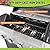 Evedy 4-Burners Propane Gas BBQ Grill with Side Burner & Porcelain-Enameled Cast Iron Grates,42000BTU BTU Output for Outdoor Cooking Kitchen and Patio Backyard Barbecue,Stainless Steel Propane Grill