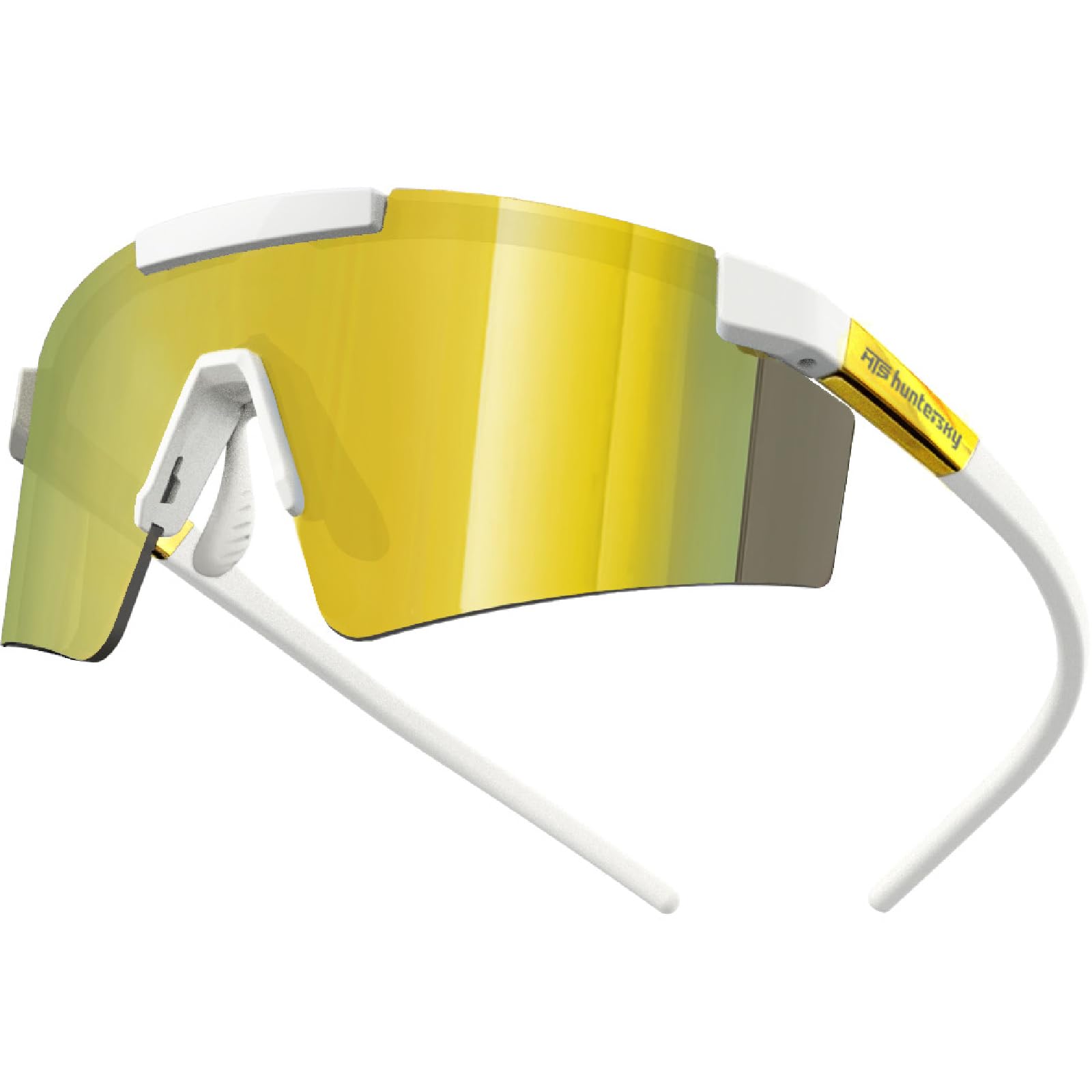 HTS HUNTERSKY Huntersky Z87 UV400 Occhiali da sole per uomo e donna, per corsa, ciclismo, baseball, sport all'aria aperta
