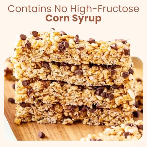 Wellsley Farms Chewy Chocolate Chip Granola Bars - No High-Fructose Corn Syrup - Vegetarian - Whole Grain Granola Bars - 110 Calories Per Bar - Perfect for Snacks & Lunchboxes, 60 Count (Pack of 1) - image 4