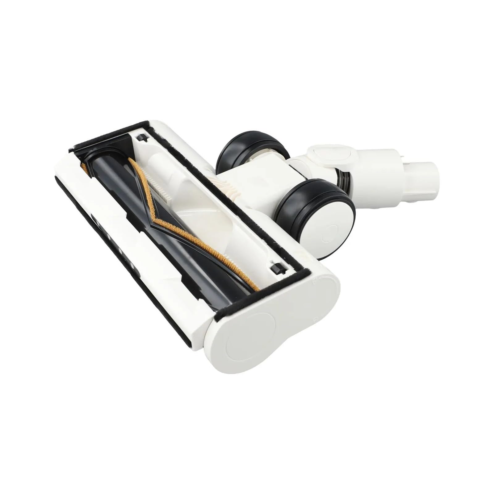 Cabezal de rodillo de cepillo de piso eléctrico blanco con LED | Compatible con Dream R10 T20/T30, aspiradora inalámbrica, limpieza profunda ligera