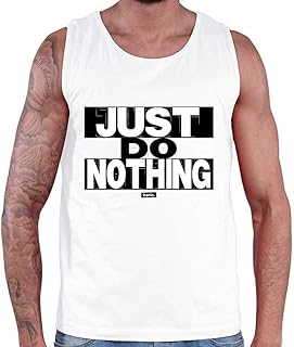 Canotta da uomo con scritta 