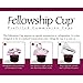 Broadman Church Supplies Pre-filled Communion Fellowship Cup, Juice and Wafer Set, 6 Count
