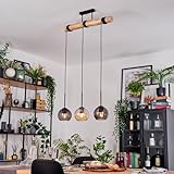  Koyoto Suspension, Boule lumineuse, Suspension Écru, Noir, 3 lumières