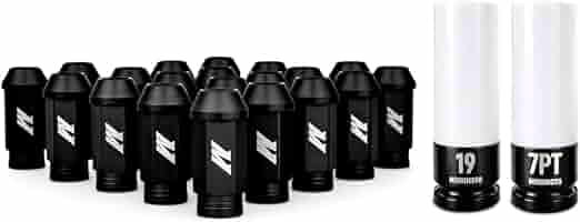 みしゅ Amazon.com: Mishimoto Aluminum Locking Black Lug Nuts Set