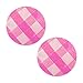 Produktbild SoulCats® 1 Paar Ohrstecker mit Karo Muster in der Farbe: rosa kariert