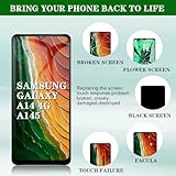 DTD 6.6'' Black + LCD Screen Frame for Samsung Galaxy A14 4G SM-A145P SM-A145R LCD Display Touch Screen Digitizer Complete LCD Touch Screen Assembly - Image 6