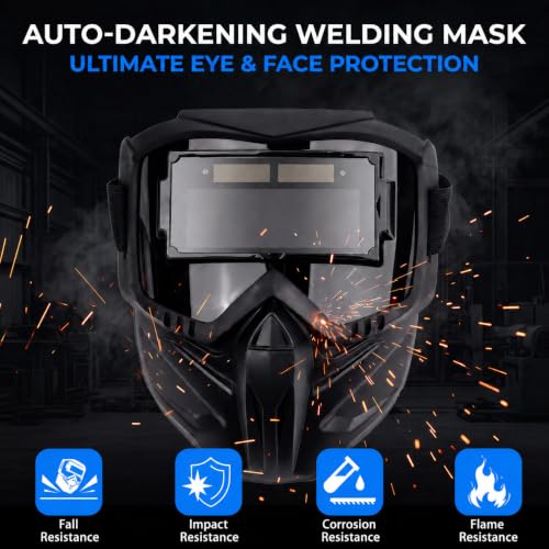 Auto-Darkening Welding Helmet with True Color