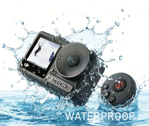 Image of 4-in-1 Wearable Ring Camera Remote, Rechargeable Waterproof Gloves-Friendly Clicker, One-Touch Shutter & Video for Vlog Bike Motorcycle Ski Hike Fishing, Fits Insta360 DJI GoPro iOS Android