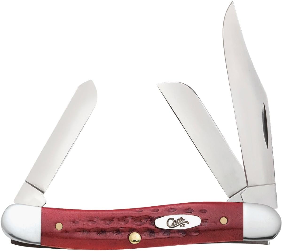 W.R. Case & Sons Cutlery Knife, SS Pocket Worn Old RED