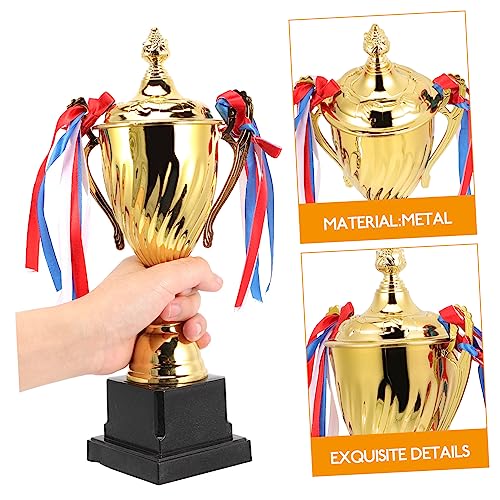 INOOMP 3Pcs Troféu De Plástico Brinquedos De Futebol Presentes De Futebol Troféus De Recompensa Trof