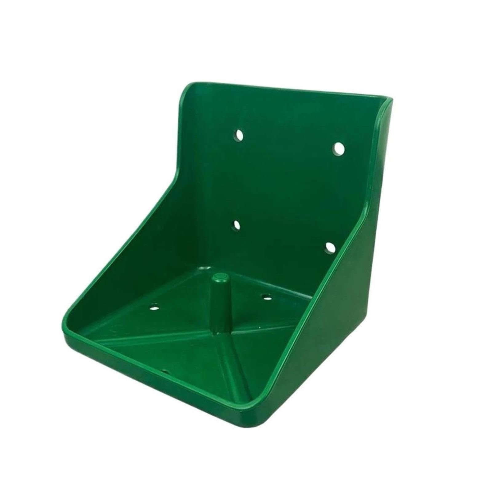 Supporto per blocchi di sale, 2 pezzi, supporto per blocchi di sale minerali, per mucca, cervo, capra, pecora, bestiame, leccare il bestiame in cortile (verde)