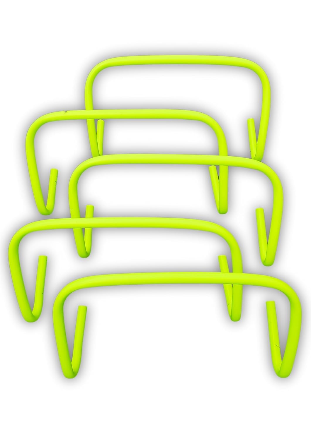 Strong PVC Tube Built Agility Hurdles for Field Training and Speed Coordination, 12-inches (Yellow) (4)-image-49