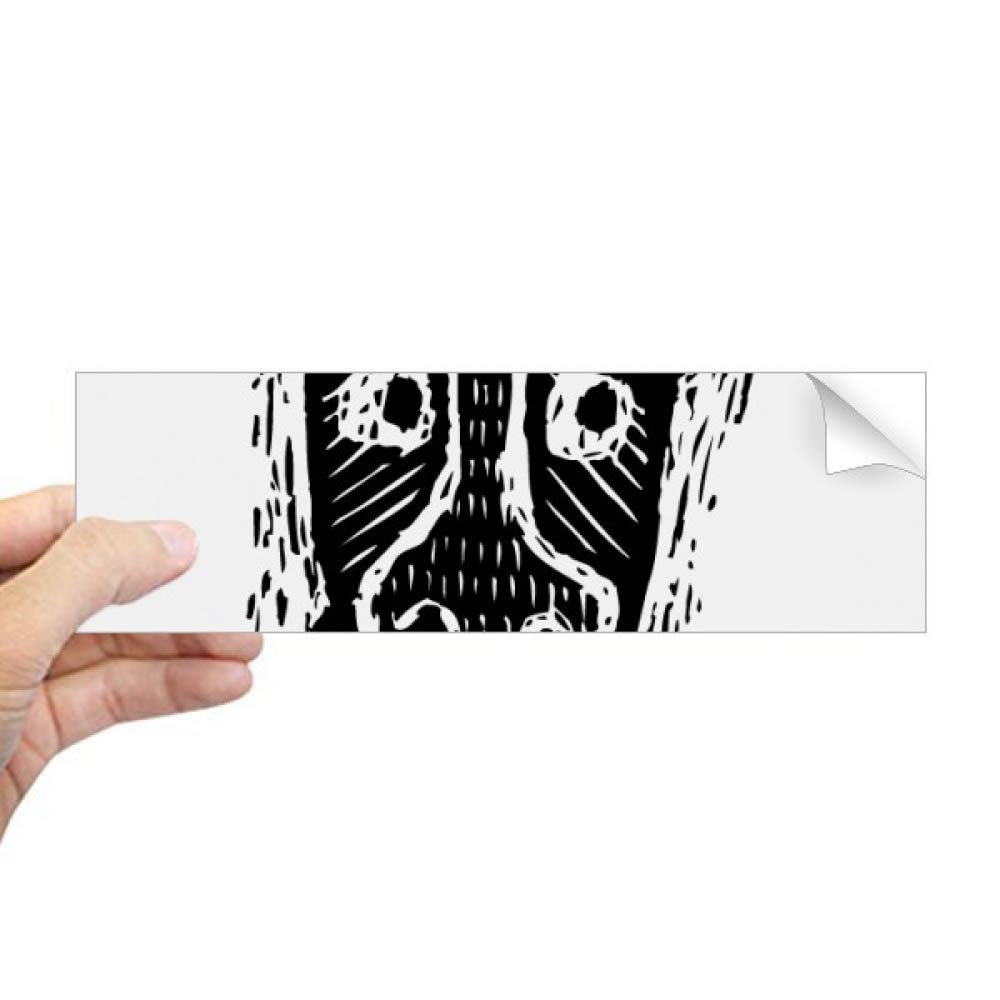 Sticker pour fenêtre motif flamme indienne masquer vis-à-vis vitre