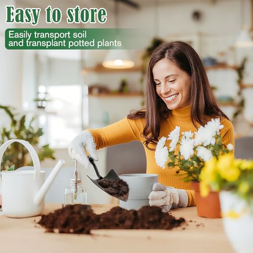 Garden Tools Set - Stainless Steel Tools With Long Narrow Shovel,Weeder&Trowel-Gardening Gifts For Digging,Transplanting & Weeding(3 Piece) 6 Garden Tools Set - Stainless Steel Tools With Long Narrow Shovel,Weeder&Trowel-Gardening Gifts For Digging,Transplanting & Weeding(3 Piece) - Image 6