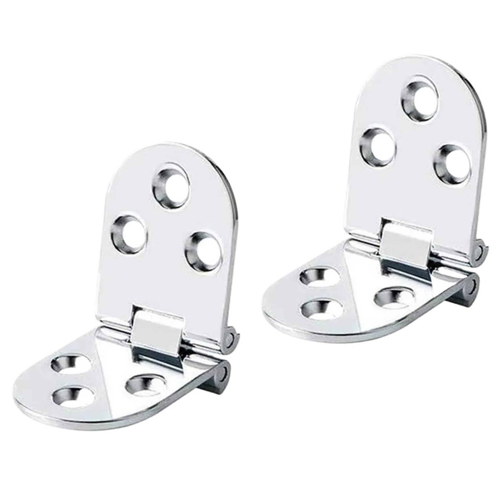 2pcs 78X30mm Folding Zinc Alloy Hinges Cabinet Door Hinges