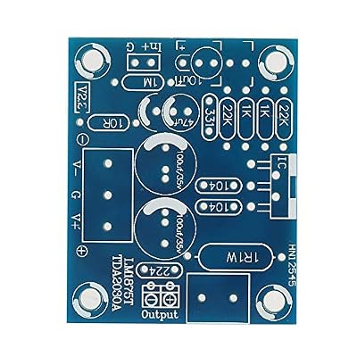 Amplifier Board DIY Kit, LM1875T 20W Mono HiFi Audio Amplifier Board, 25V Power Amp Module, for Home Theater Speaker DIY, Require Assembly