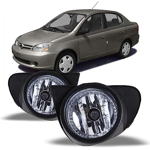 Winjet OEM Series for [2003 2004 2005 Toyota Echo] Driving Fog Lights + Switch + Wiring Kit