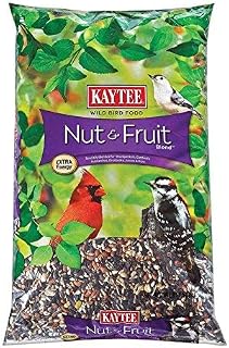 Kaytee Nut & Fruit Wild Bird Food Cherries,Peanuts,Raisins,Safflower,Striped,Striped Sunflower,Sunfl