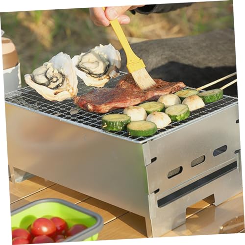 PRETYZOOM Bärbar Kolgrill för Camping och Utomhusbruk