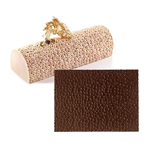 Stampo per torta svizzera in silicone stampo per corteccia stampo in silicone fondente tappetino impressione pizzo stampi