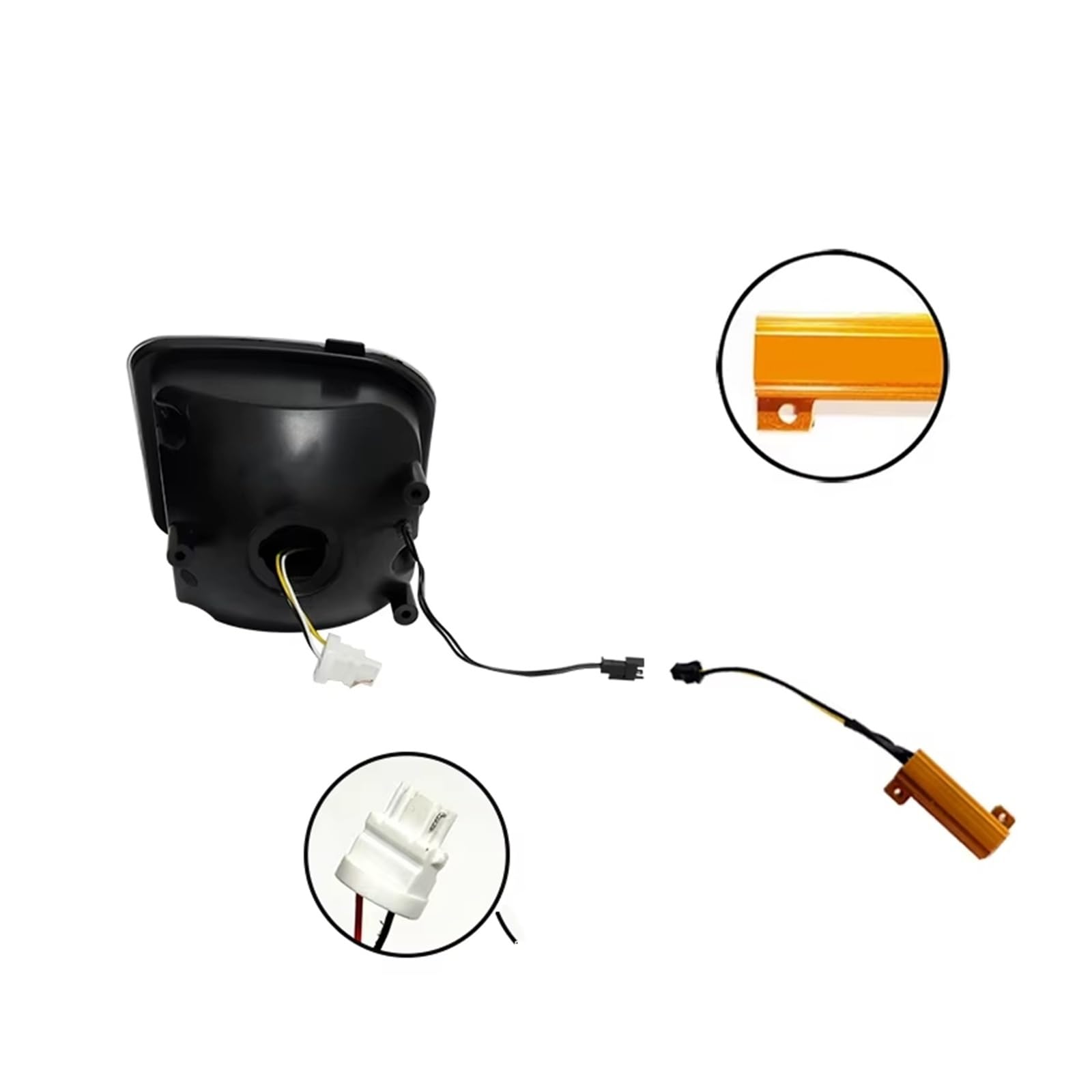 Indicatore Laterale Per Hummer Per H3 Per H3T 2006-2010 2x Angolo Paraurti Anteriore Bianco Ambra Sequenziale Led Indicatori Direzione 15139187 Indicatore Direzione Auto