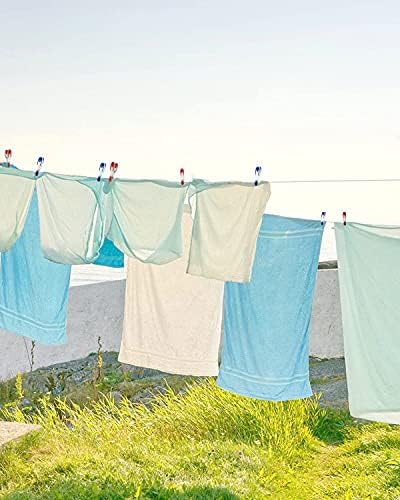 Clothes Pegs Soft Clip Non Slip Laundry Clothes Pegs Strong Grip Clothes Peg Towel Clothes Clips for washing line, Clothes Pin Washing Line Pegs for Home Kitchen Outdoor - 48Pcs