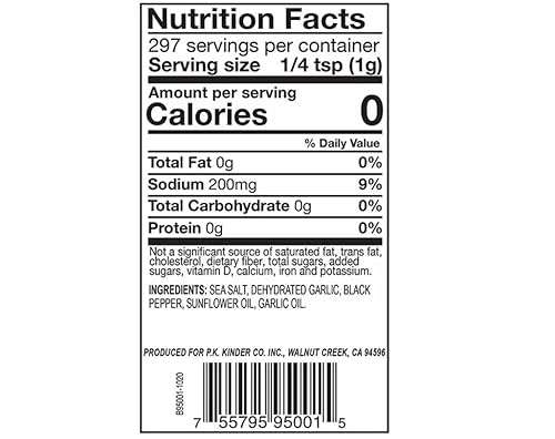 Miniatura 3 de Kinders The Blend Seasoning and Bourbon Peach es libre de gluten, sin OMG y sin adición MSG Kinder Sal, pimienta y ajo  10.5 onzas paquete de 2