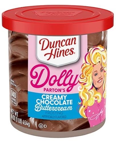 Cake Mix Bundle Includes Dolly Parton Southern Style Coconut And Banana Cake Mixes, Regular And Chocolate Creamy Buttercream Frosting By Duncan Hines With Convenient Magnetic Shopping List By Harper & Ivy Designs #TOP4
