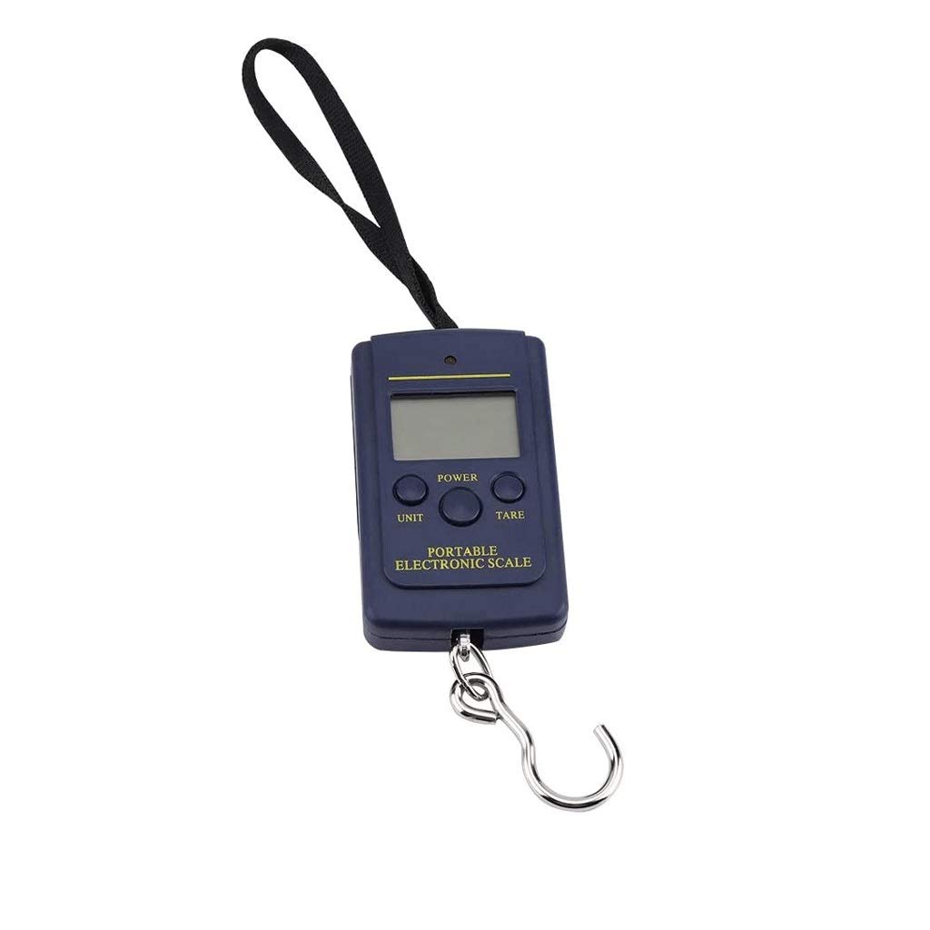 Digital Fish Scale, LCD Display Portable Luggage Weight Scale| Electronic Balance Fishing Postal Hanging Hook Scale
