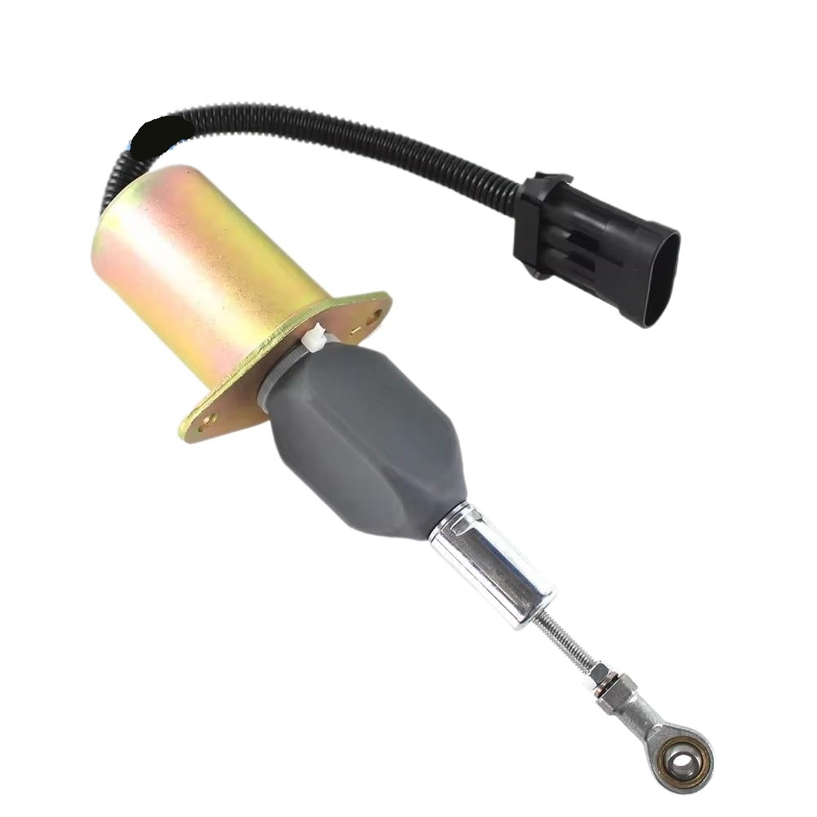 VKvmNYlxx 3939019 SA-4889-24 SA-5006-24 3964622 Fuel Shut Off Solenoid for Heavy Equipment Excavator Rair Parts