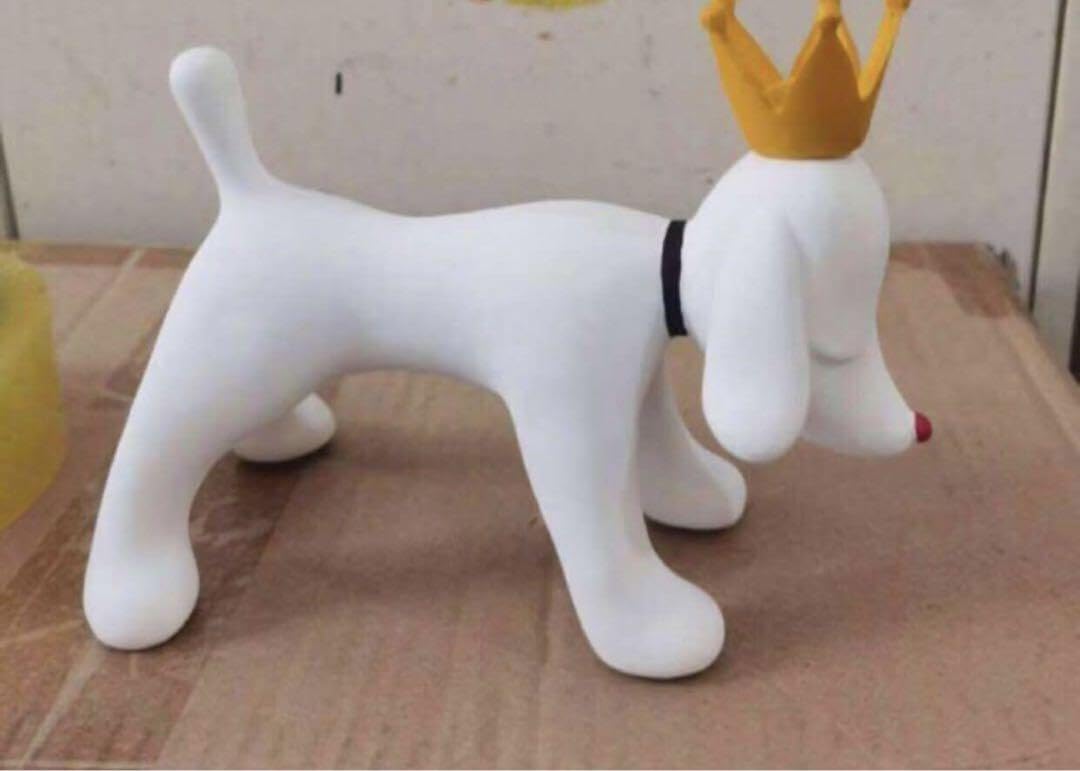 Amazon.co.jp: 奈良美智 あおもり犬 立つ 置物 人気 : おもちゃ