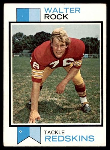 1973 Topps #169 Walter Rock Washington Redskins (Football Card) VG/EX Redskins Maryland