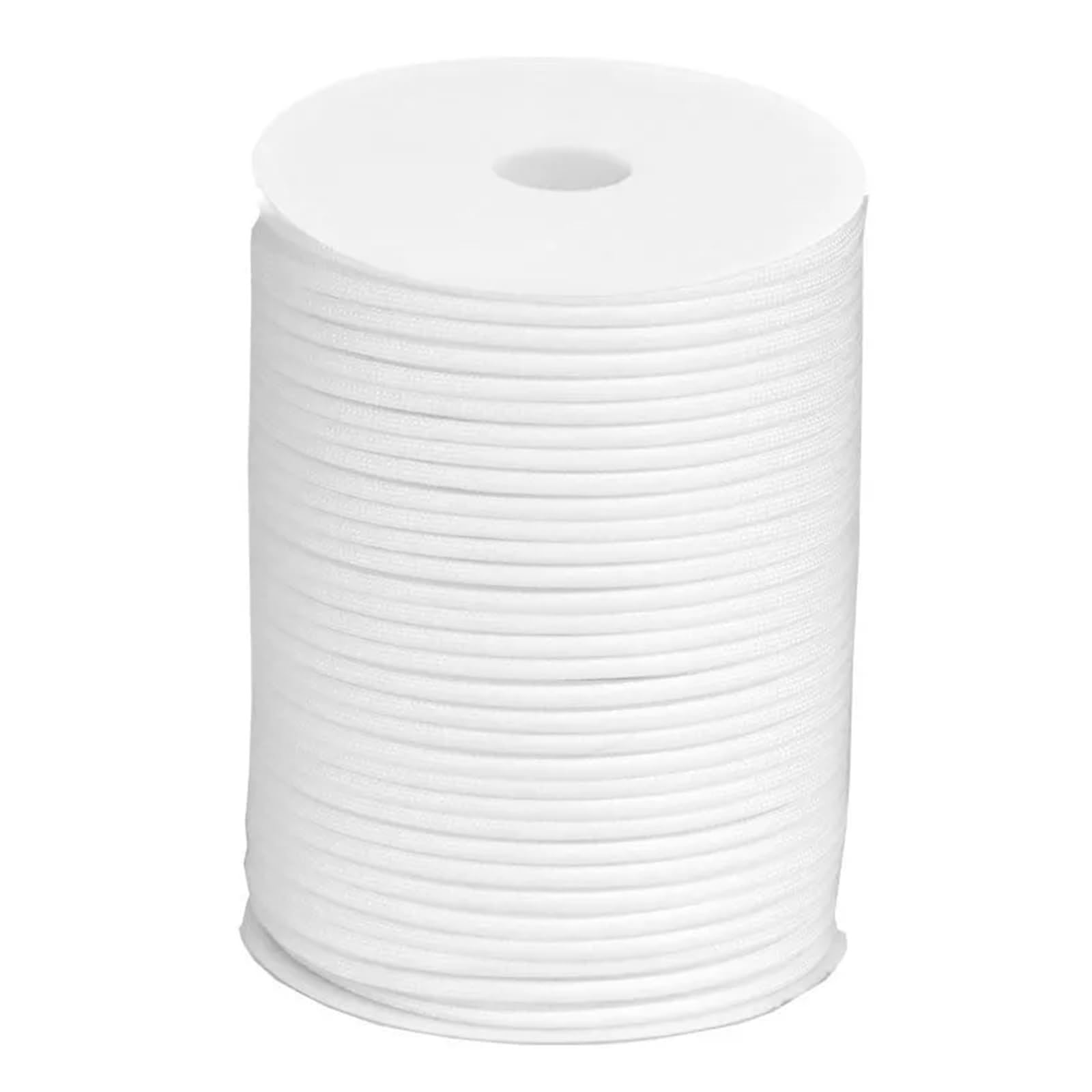 Paracord 100m Shaft Mounted 550 Gauge7-core Umbrella Rope 4mm Parachute Bracelet Braided Wire Tent Pull Wind(White)